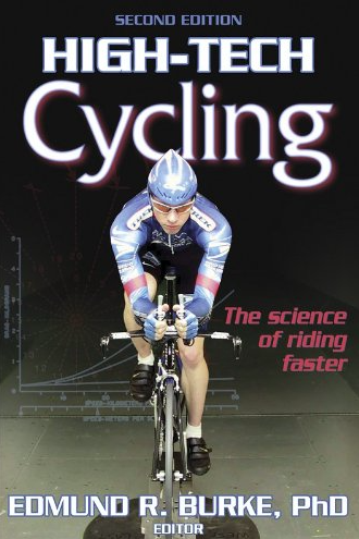 HIGH-TECH Cycling, EDMMUND R. BURKE, PhD, Human Kinetics 表紙